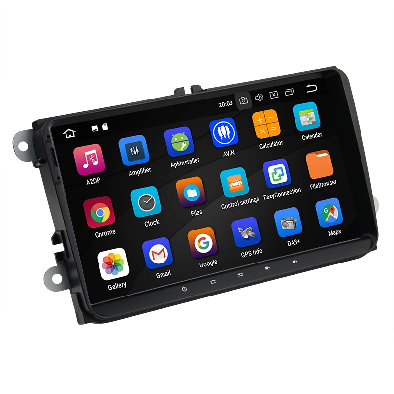 Автомагнитола 9 &quotна Android для VW Magotan Passat Golf Tiguan Touran Sharan сиденье Jetta Skoda