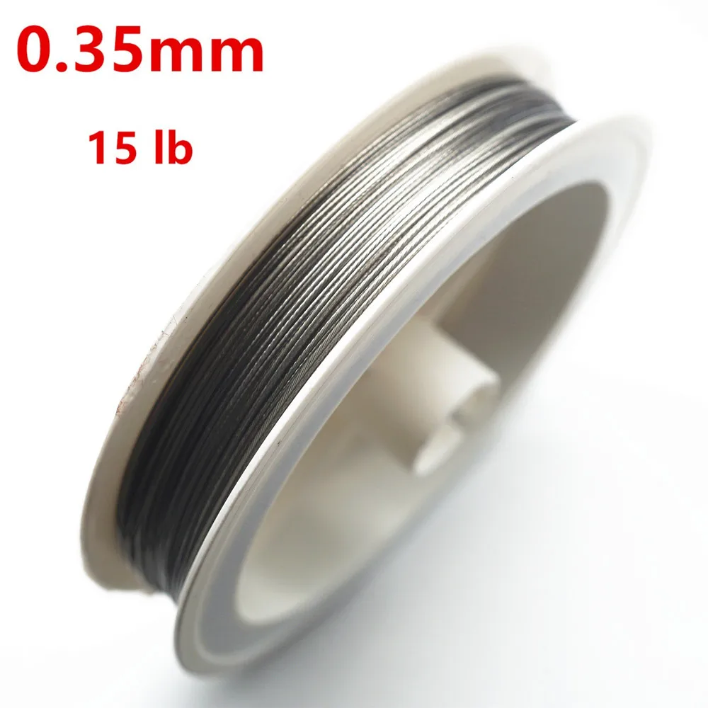 0.35mm steel color 50 м/ролл цвета: золотистый, серебристый тон Бисер провод 0,3/0,35/0,45/0,5/0,6 мм с покрытием Проволока из нержавеющей стали тигровый хвост "для изготовление, поиск ювелирных изделий - Цвет: 0.35mm steel color