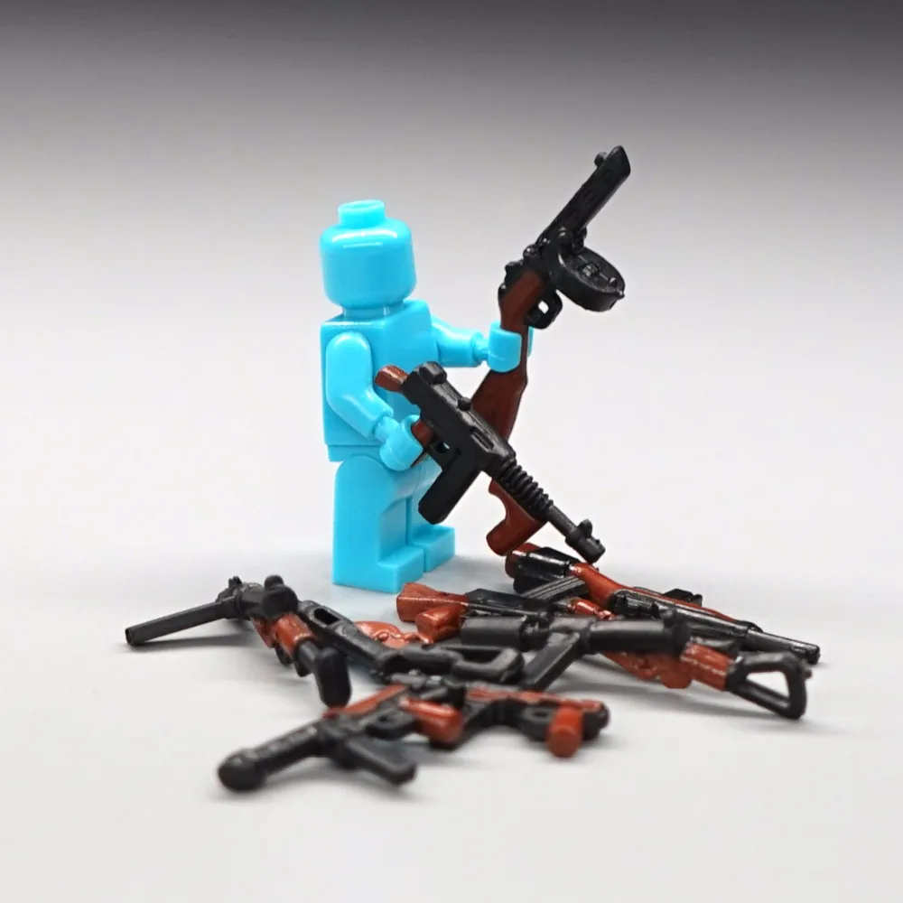 Военный мировой войны 2 оружие армия солдаты город SWAT строительные блоки legoe