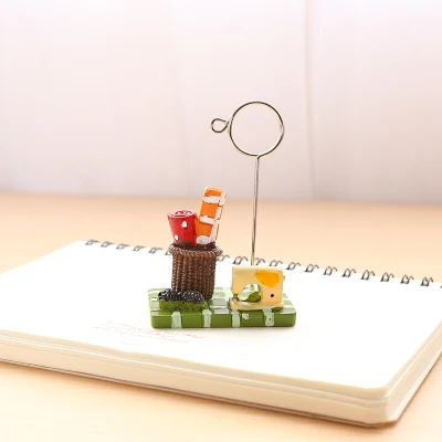 Kawaii photo memo picture clip настольные папки Сообщений карты штока папка для заметок смоляное мясо маленькое украшение Держатель для фото - Цвет: sewing machine