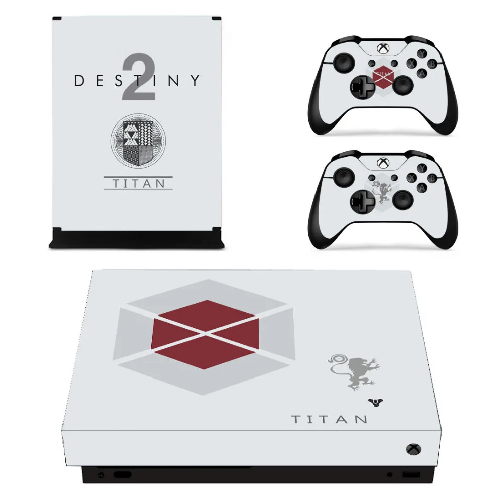 Игра Destiny 2 кожи Стикеры наклейка для Microsoft Xbox One X Slim консоли и контроллеры Скины s