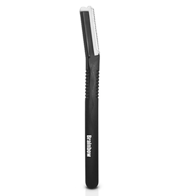 Eyebrow Trimmer Бритва для бровей Brainbow, триммер, изогнутые Острые Ножницы для макияжа, хорошо закрытый пинцет для бровей, инструменты для коррекции бровей, удаления волос на лице - Цвет: Eyebrow Trimmer