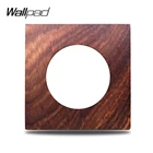 L6 DIY деревянная панель для настенного выключателя, универсальная комбинация, 86*86 мм, 3 на 3