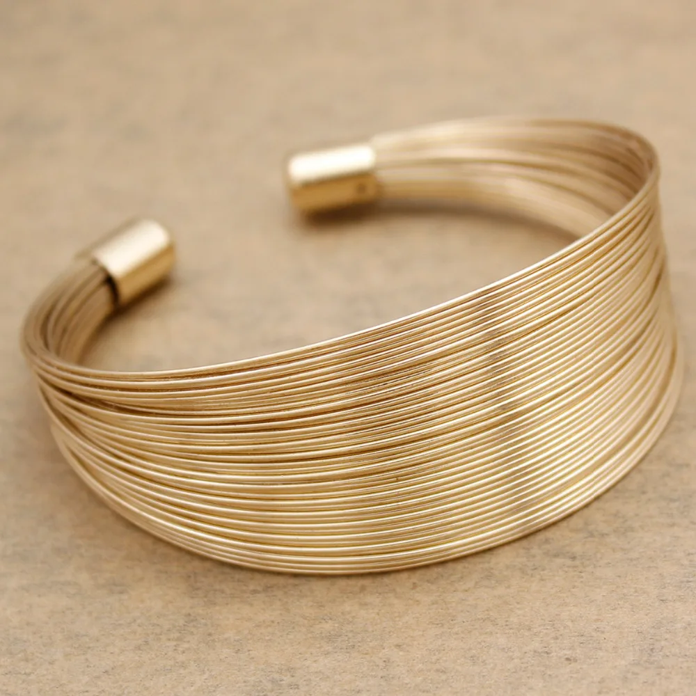 Подиумная Золотая гигипетская Клеопатра 80-х мульти-память тонкая проволока