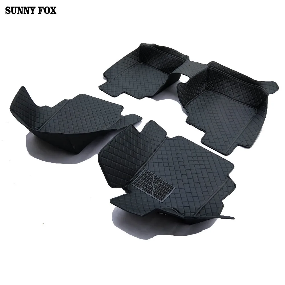 &quotSUNNY FOX автомобильные коврики для Mercedes Benz W203 S203 CL203 W204 S204 C204 W205 S205 C класса C180 C200 c300