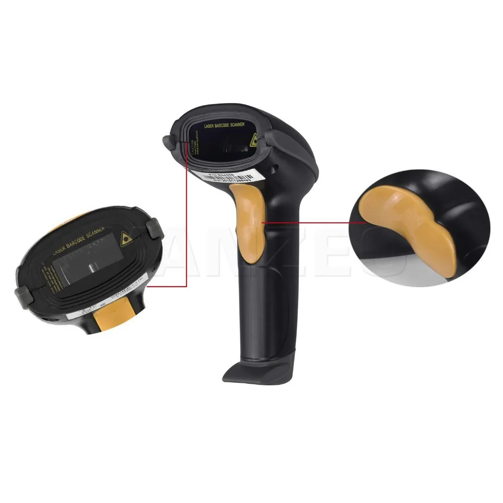 Yanzeo L6810 Портативный USB сканер штрих кода портативный Проводной 1D лазерный код для