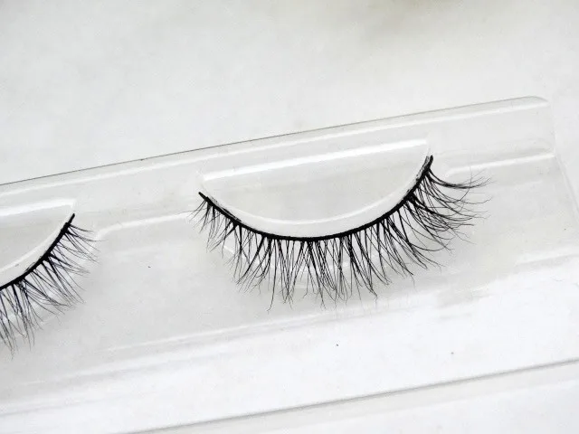 3D Stereo short false eyelashes mink Lashes Hand Made Natural become warped extension Naked makeup fake | Красота и здоровье