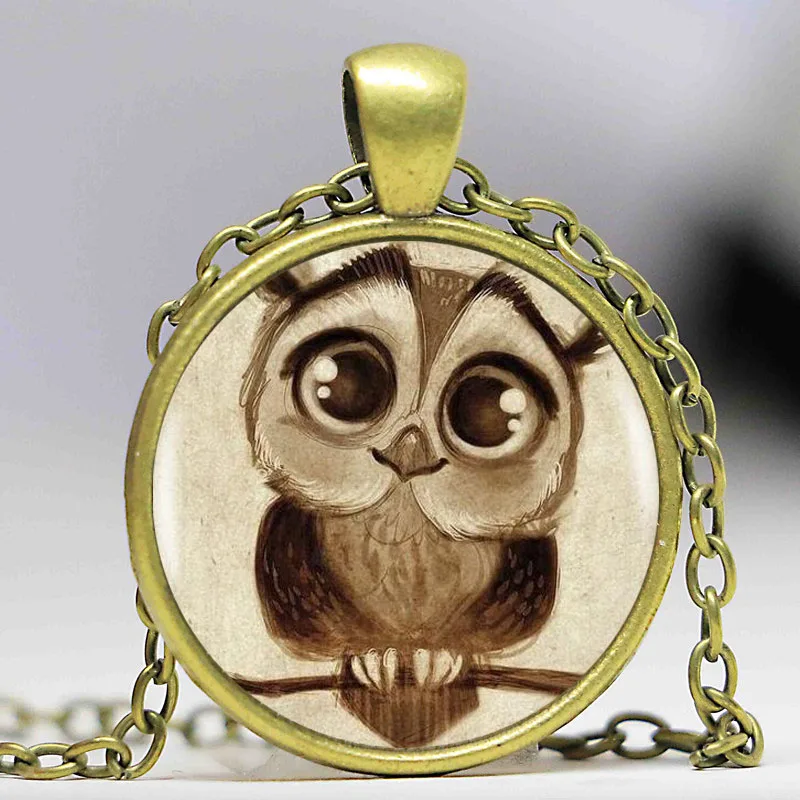 1pcs Cute Owl Pendant Choker Statement Silver Necklace For Women Dress Accessories - Abaicer Jewelry | Украшения и аксессуары