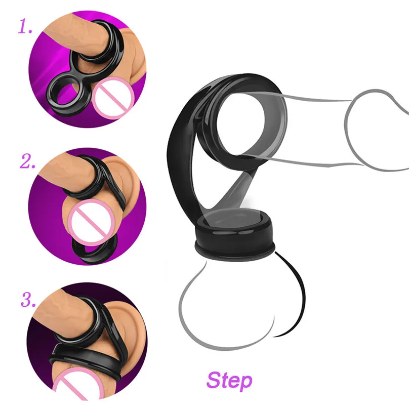 8 образное мужское Силиконовое кольцо на пенис пара любовников сексуальные игры
