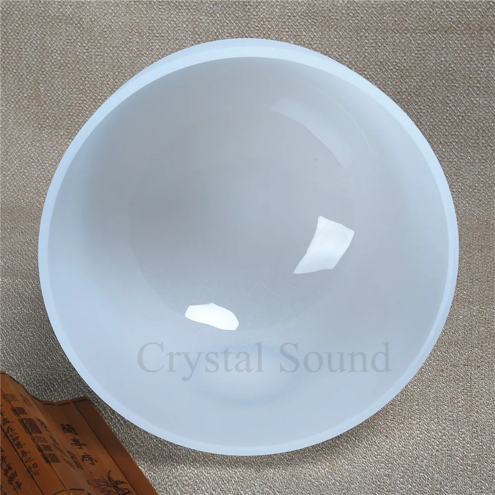 432 Гц матовый чакра настроенный набор из 3 шт. Кварцевый Поющая чаша 8 &quot+ 10&quot + 12&quot