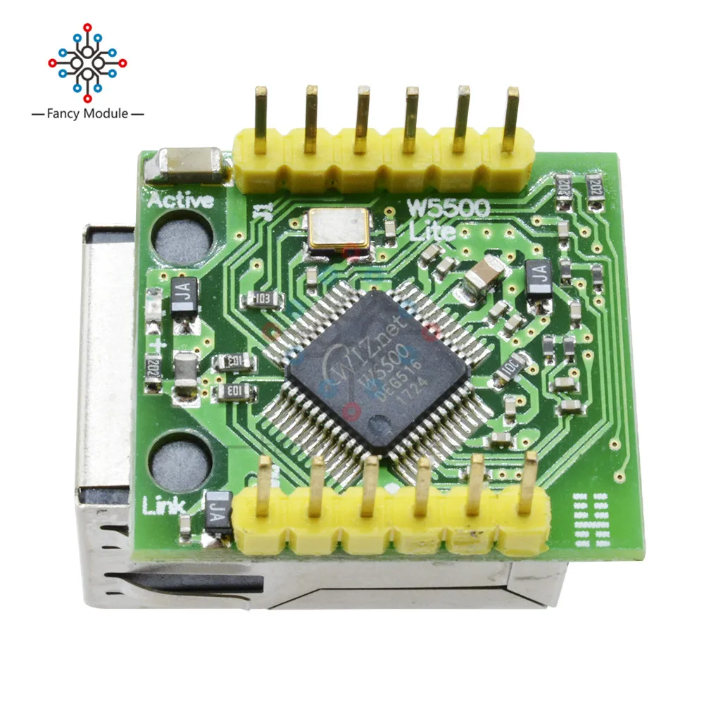 W5500 USR ES1 ENC28J60 Chip New SPI to LAN/ Ethernet Converter TCP/IP Mod для arduino Diy Kit|spi ethernet|spi chipspi |