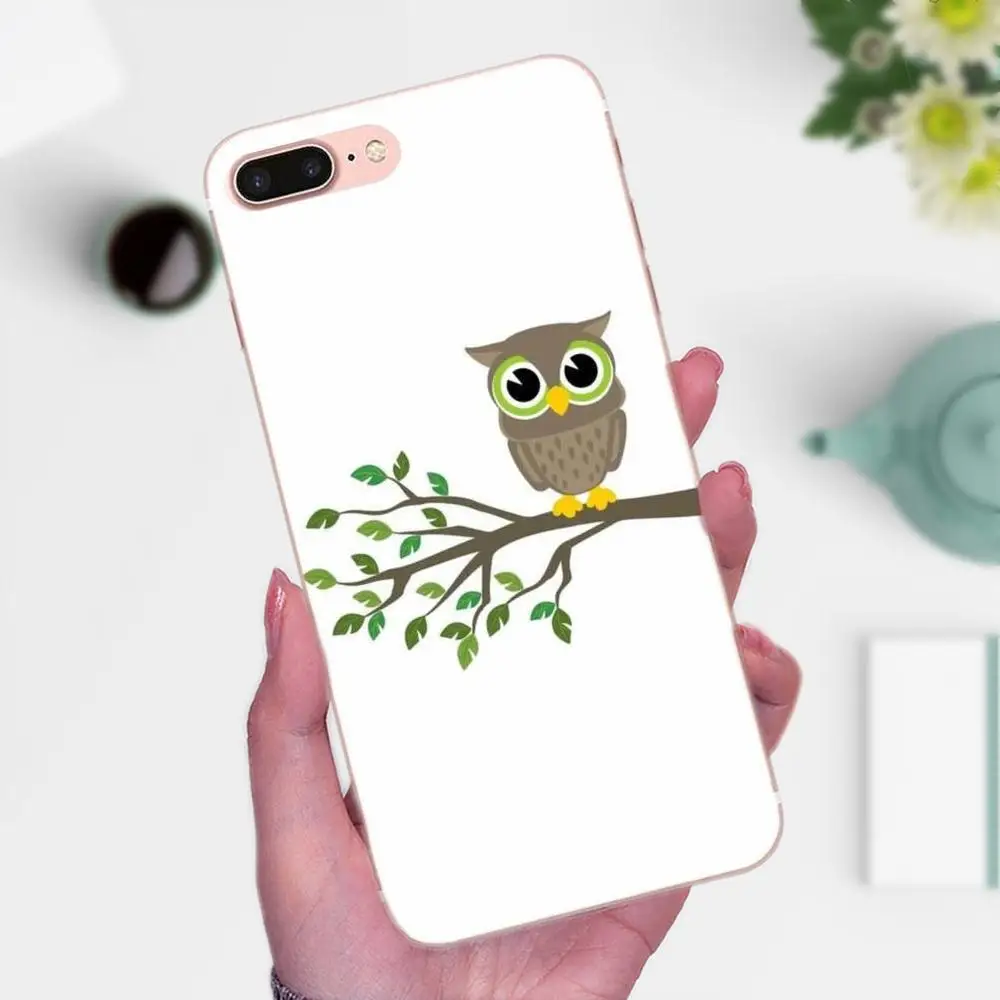 Новый мягкий модный чехол с принтом Совы из аниме для Huawei Mate 7 8 9 10 20 P8 P9 P10 P20 P30 Lite Plus