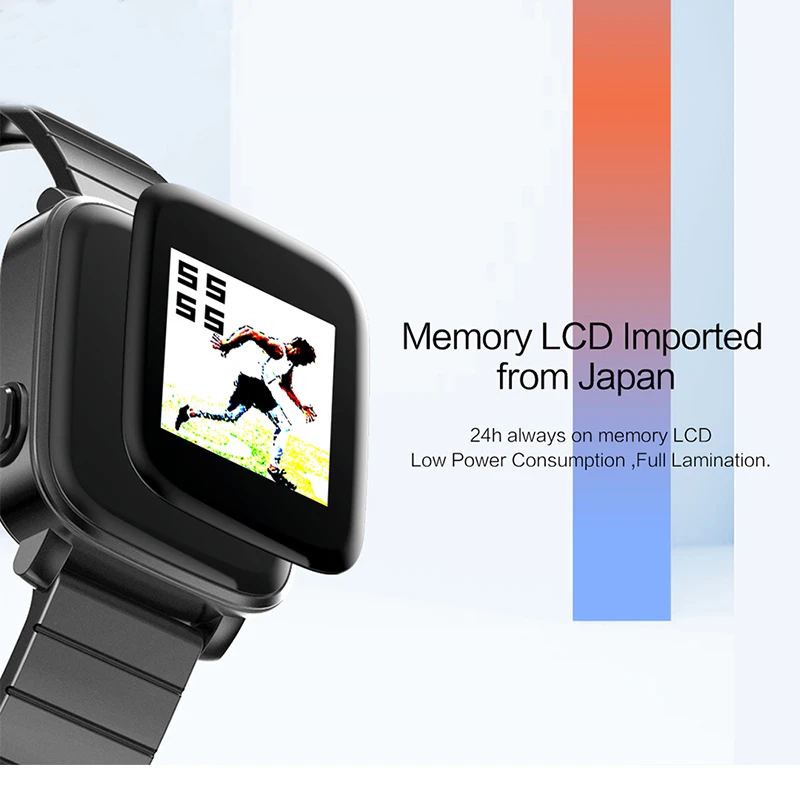 SMA Q2 Smart Watch GPS Sport Bluetooth LCD Android Smartwatch IP67 Waterproof Heart Rate Monitor Smart Bracelet for Android iOS
