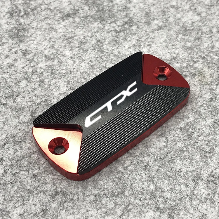 

CNC Front Brake Fluid Reservoir Cover cap for Honda CTX 700 700N 1300 CXT700 CTX1300 2014 2015 2016 Logo(CTX)