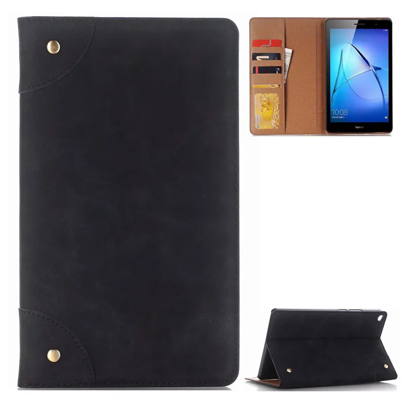 Матовый чехол в стиле ретро для Huawei MediaPad T3 8 0 дюйма искусственная кожа Honor Play Pad 2