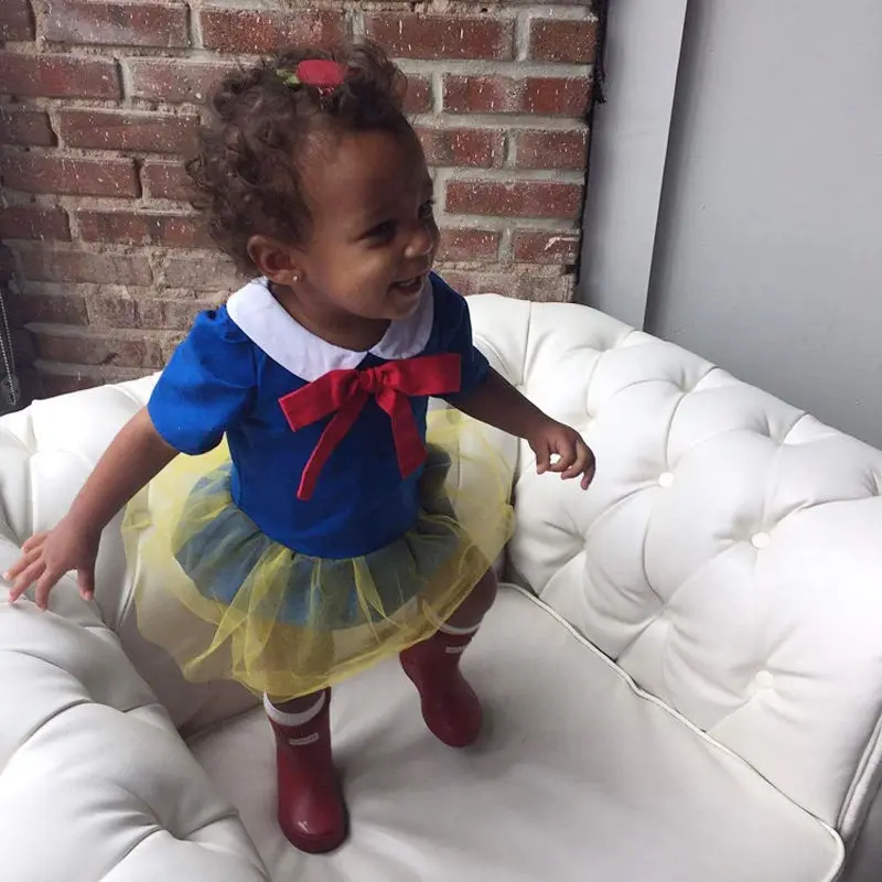 2017 Милая одежда для маленьких девочек Летний комбинезон с короткими рукавами и