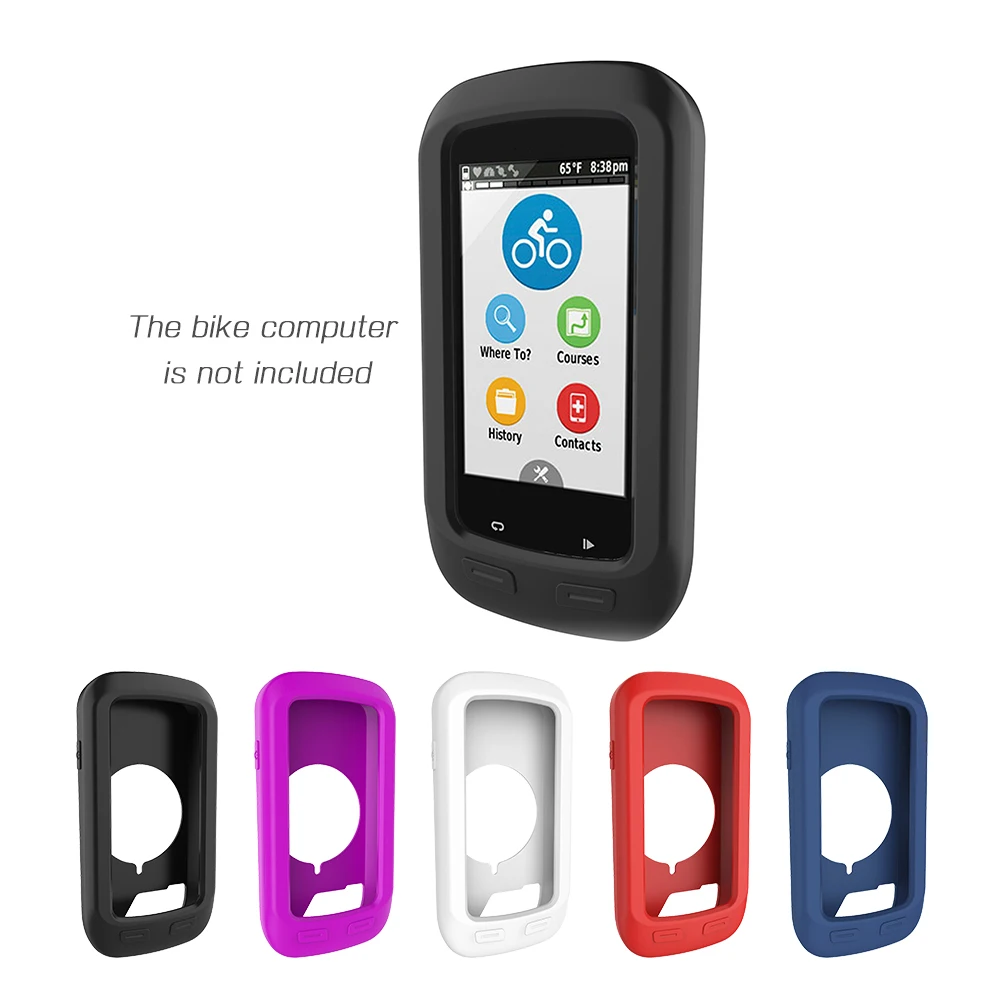 5 цветов силиконовый защитный чехол для Garmin Edge 1000 замена мягкий силиконовый Мотоцикл аксессуары для компьютера с USB