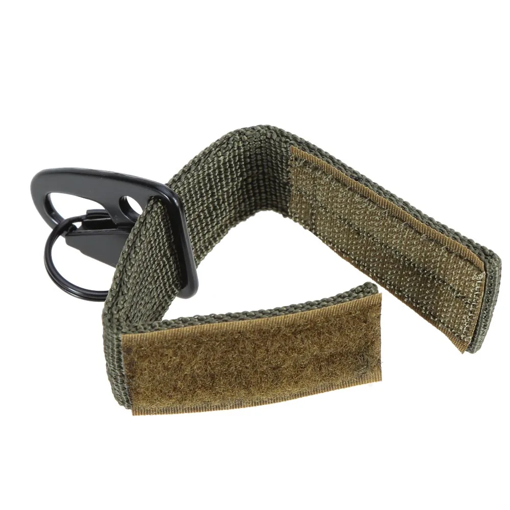 Карабин высокопрочный нейлоновый тактический рюкзак ключ крюк MOLLE пряжка для