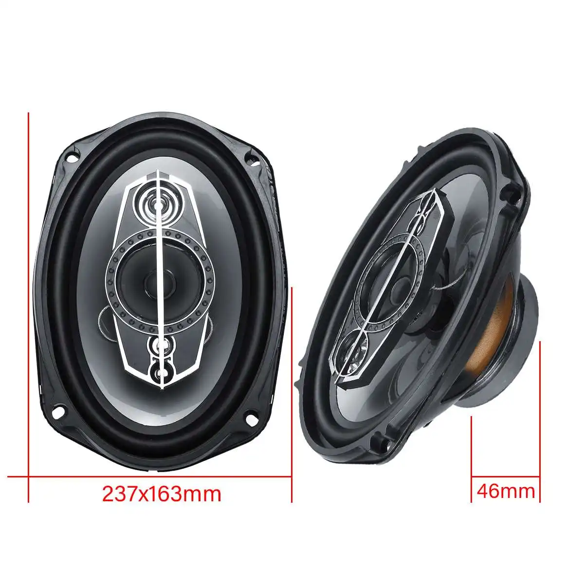 

2pcs 6x9'' Car Speaker 600W 2 Way Hifi Coaxial Speakers Vehicle Door Auto Audio Music Stereo Full Range Frequency Loudspeaker