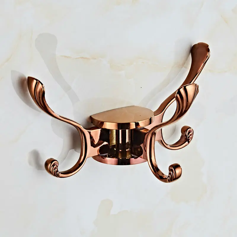 OKAROS Robe крючок крючки для пальто вращающийся на три крючка из цинкового сплава