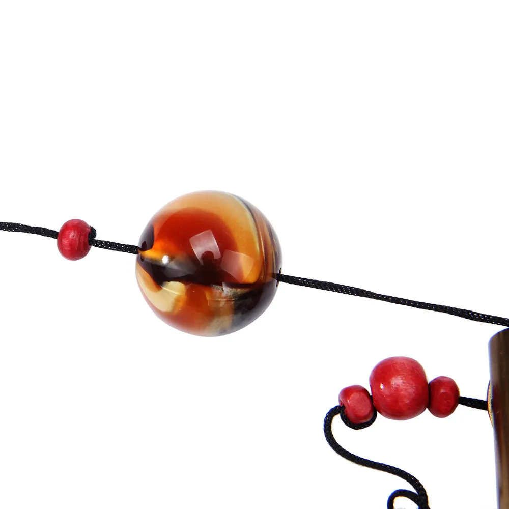 Открытый Античная удивительная Грация глубокий резонансный 4 трубки Windchime