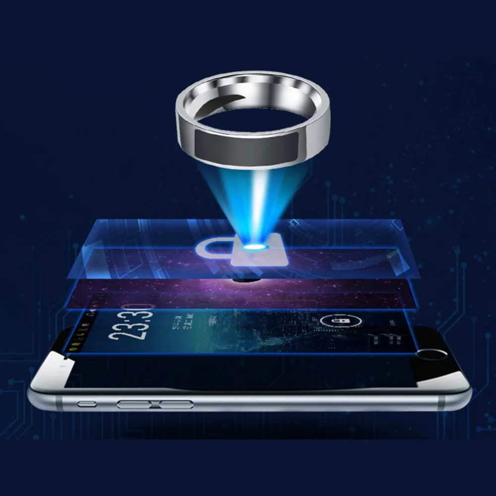 Новые Многофункциональные Беспроводные кольца NFC для мобильных телефонов с