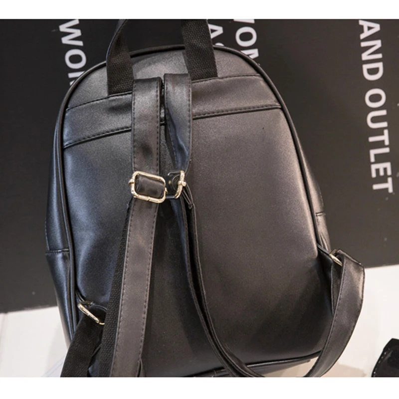 Женский кожаный рюкзак с кисточками подростковые рюкзаки для девочек блестками