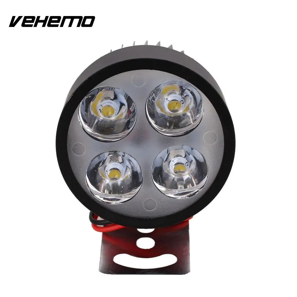 Vehemo 12 V-90 V светодиодный мотоциклетный головной светильник мотоцикл для е-байка фары супер яркий светодиодный светильник Водонепроницаемый лампы стайлинга автомобилей Лидер продаж