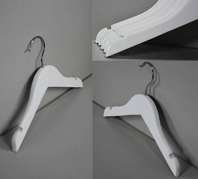 [Бесплатная доставка] белые деревянные вешалки для детей/детей 26 30 см (12