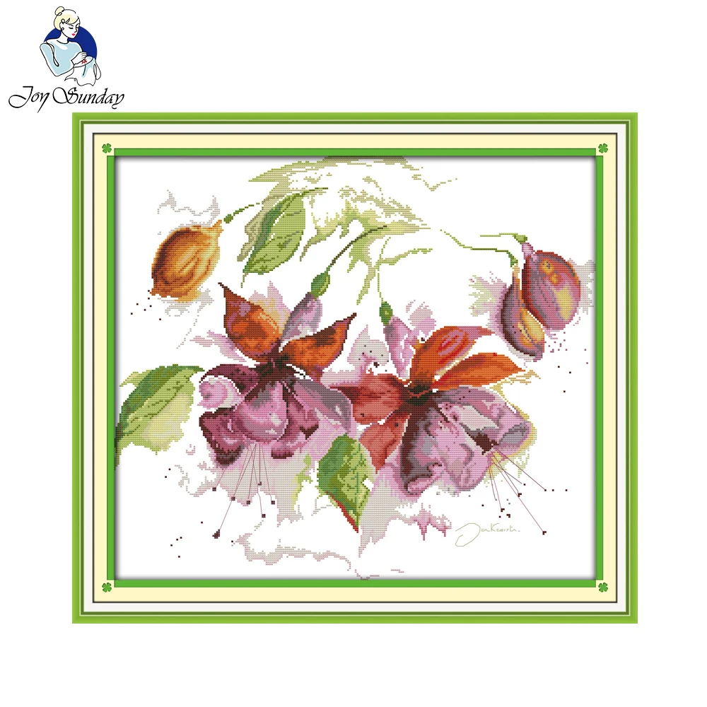 Joy Sunday цветочный стиль великолепное украшение в виде домика лилии большие узоры