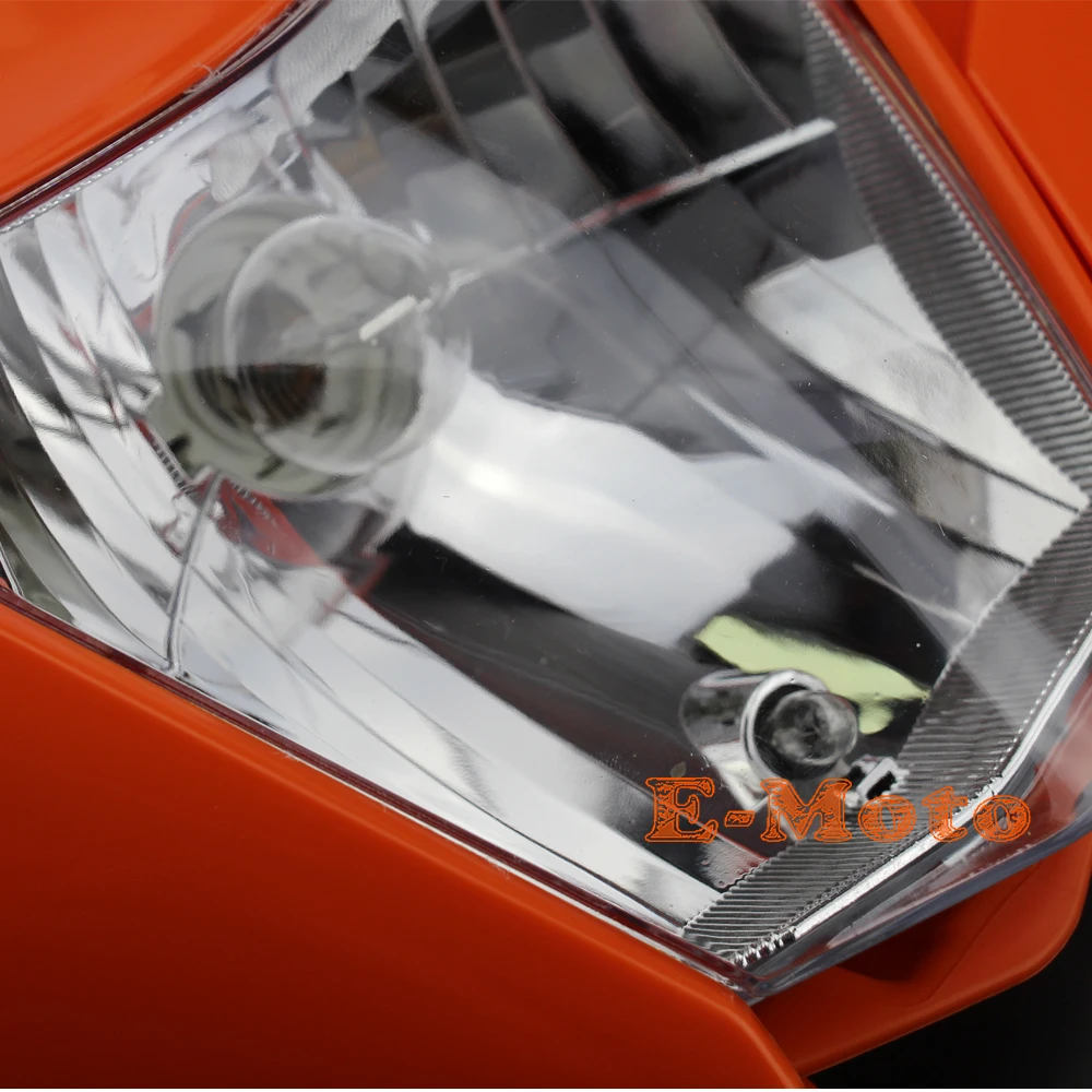 Фара головного света для мотоцикла внедорожного велосипеда супермото Honda Yamaha Suzuki