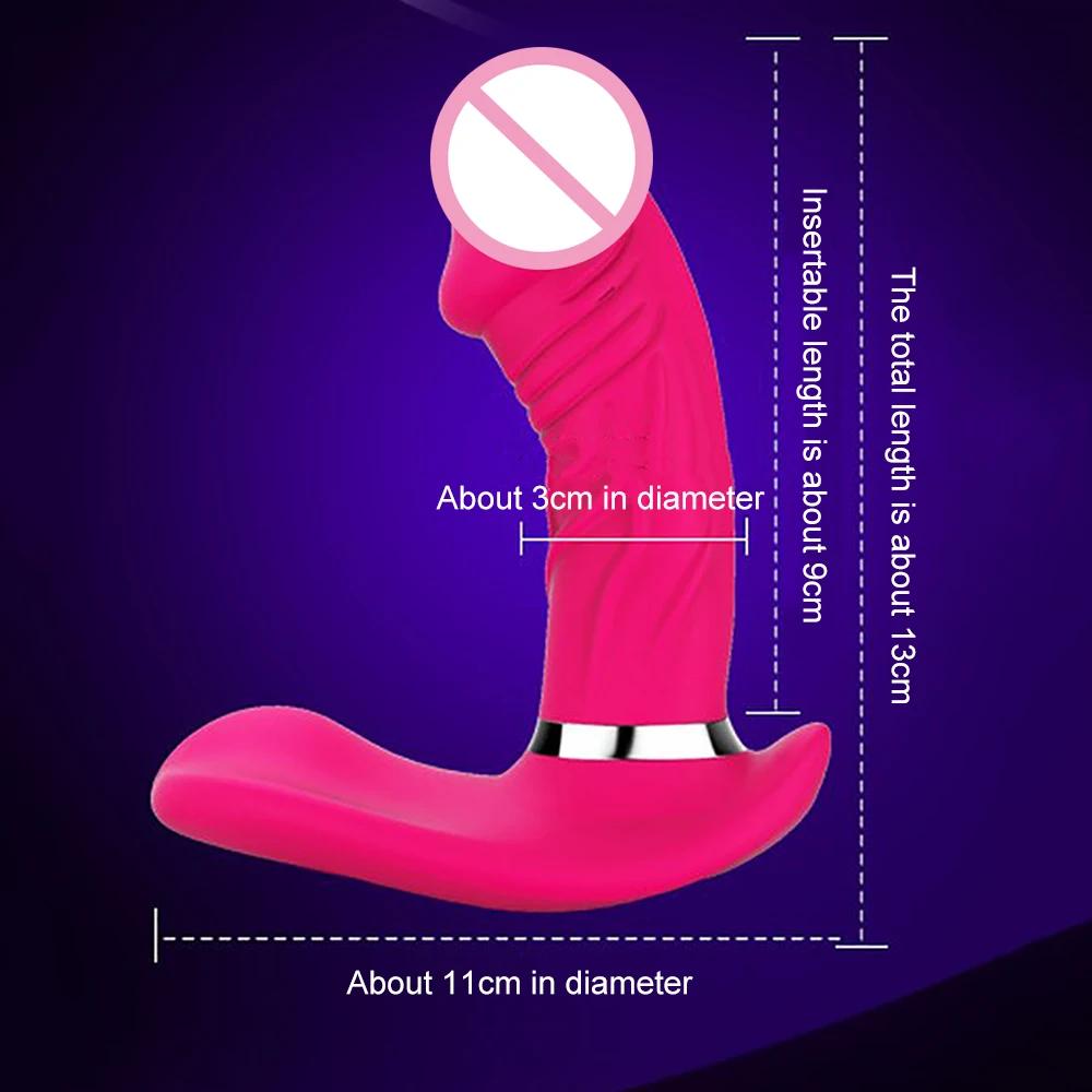 Мощный вибратор фаллоимитатор для женщин беспроводной дистанционное управление