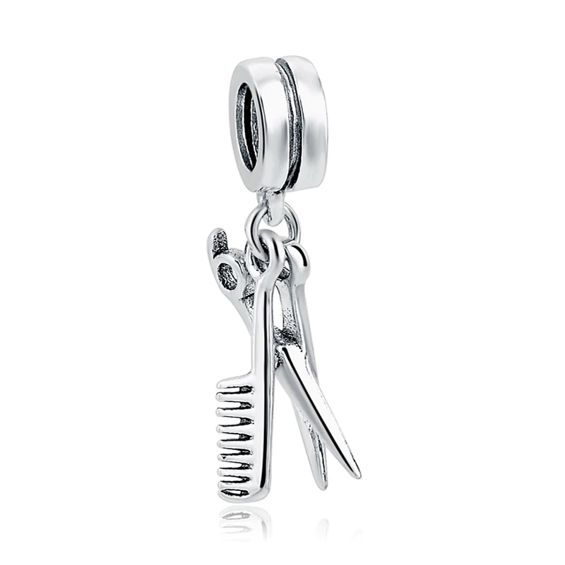 Fit подлинным браслет Pandora Талисманы Серебро 925 первоначально DIY красной эмалью Талисманы под старину Бусины кулон ювелирные изделия Для женщин Подарки