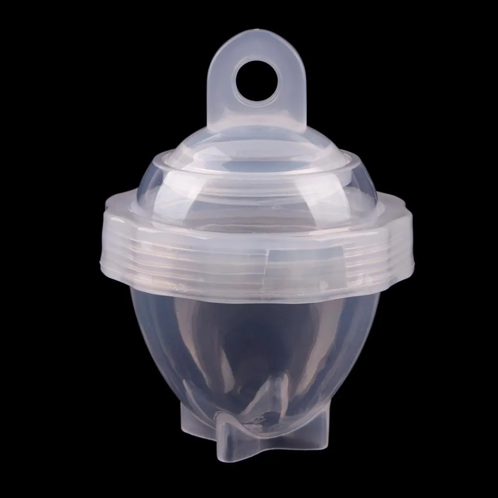 1 комплект 6 шт. готовка Жесткий для варки яиц без раковин с Сепаратор контейнер