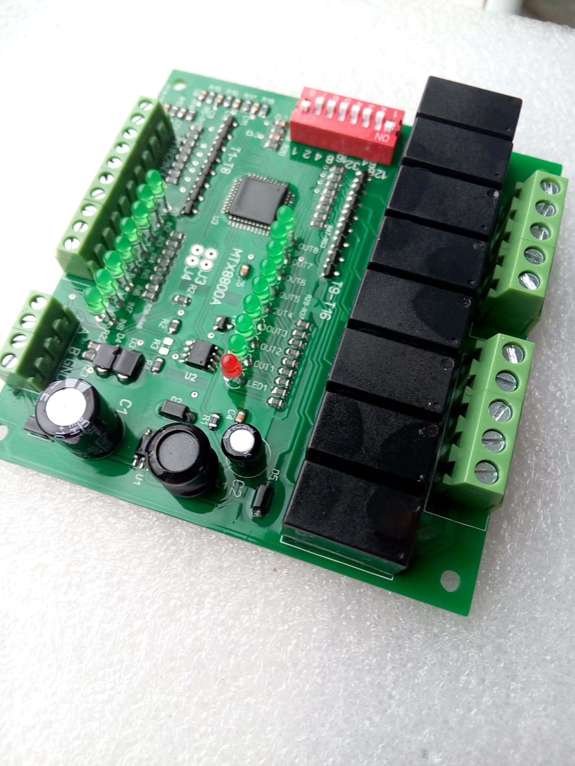 

Модуль управления Modbus RTU, плата управления 485, интерфейс связи, 8 входов, 8 выходов, дистанционное управление в сети