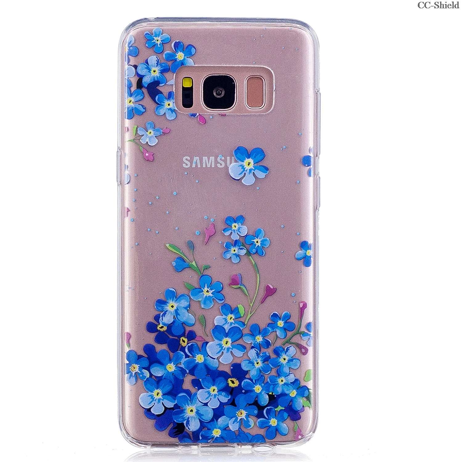 Чехол из ТПУ для Samsung Galaxy S8 S 8 Plus S8Plus + G955F SM-G955F G955FD SM-G955FD Мягкий силиконовый чехол