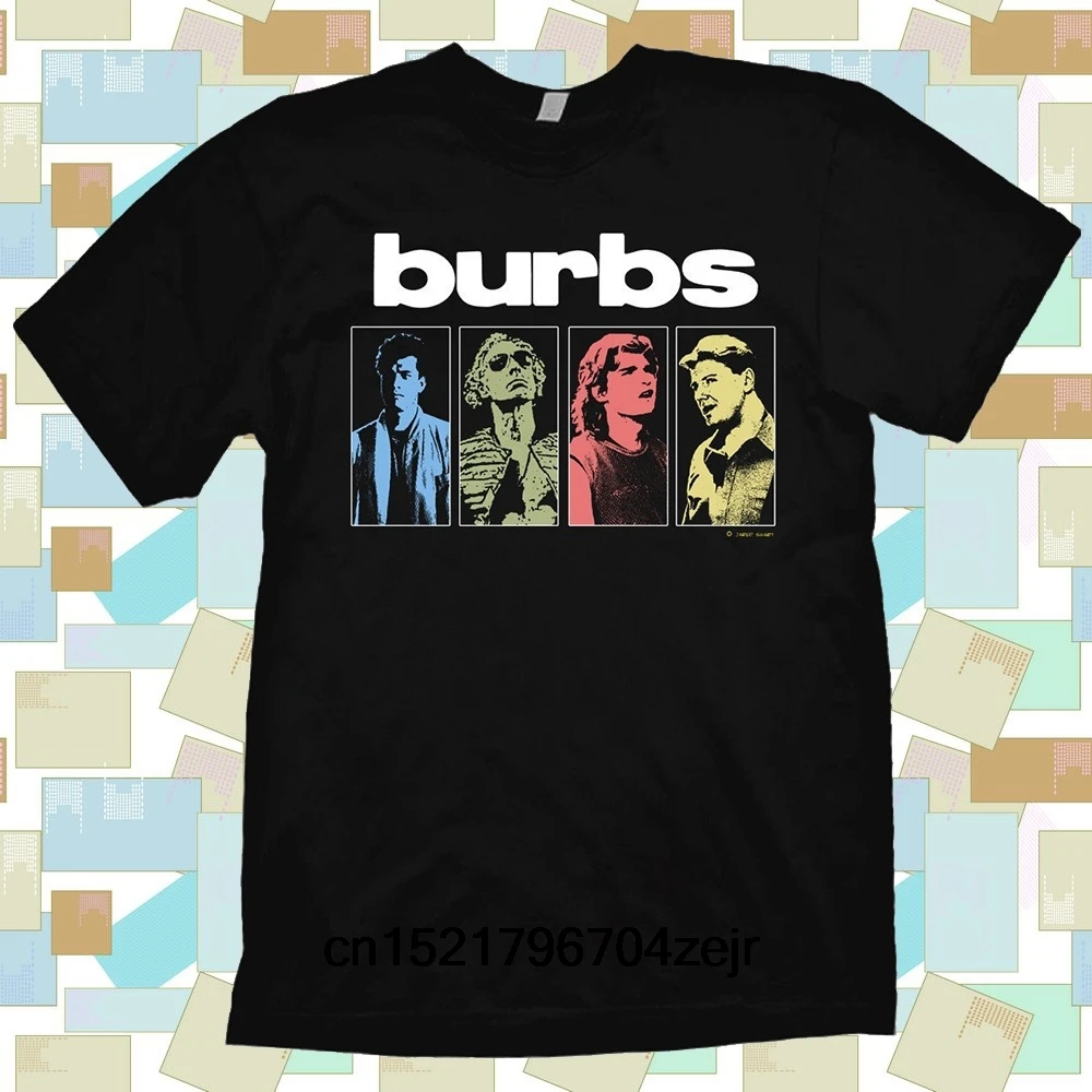Мужская футболка The 'Burbs Pop Art летние модные футболки черные топы 3XL wo