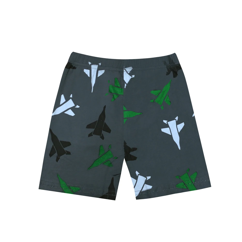 Комплекты одежды с принтом авианосца для мальчиков детская одежда машинками