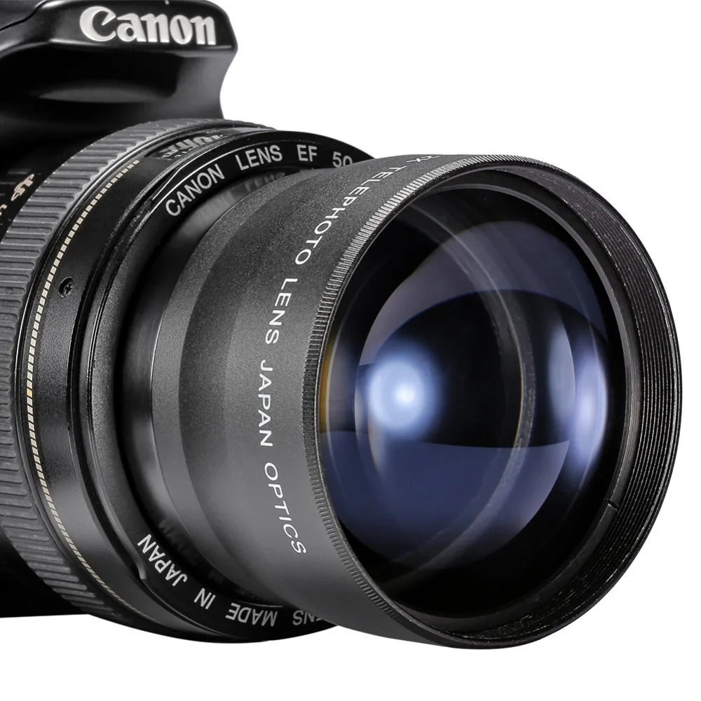 Телеобъектив с 2-кратным увеличением 49 мм для Sony A3000 NEX-7 NEX-5N NEX-F3 NEX-C3 NEX-5 NEX-3 с линзами 18-55 мм (art.: 7a5e22e00) - 7a5e22e00