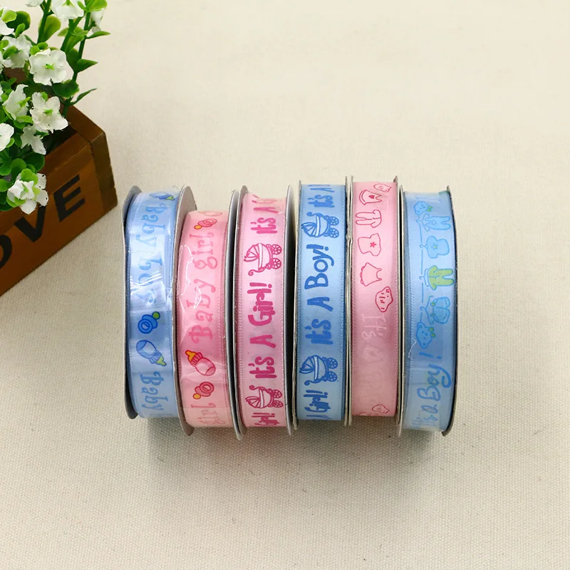 

1.5cm*20 Yards Five Polyester Printing Boy Clothes Rack Boutique Ultrasonic Embossing Belt Clothing Modified Home Decoration