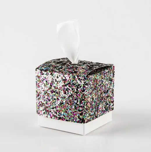 1 шт. прекрасный Коробки конфет с лентой Свадебная вечеринка пользу подарок DIY