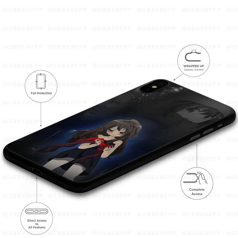 WEBBEDEPP Toradora Anime Soft Case for Huawei Mate Honor 20 6A 7A 7C 7X 8 9 9X 10 View Lite Pro 30 |