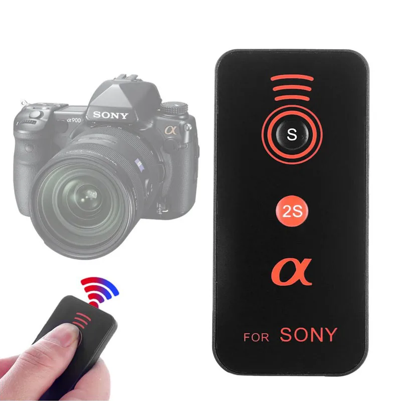 Беспроводной пульт дистанционного управления спуска затвора для SONY NEX 7/5T/N/R A6000 A7