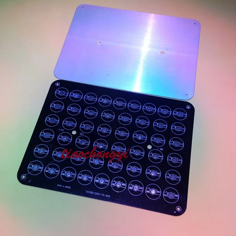 

10pcs 50W 225*175mm Aluminium PCB Circuit Board for 1W 3W 5W High Power LED 5L
