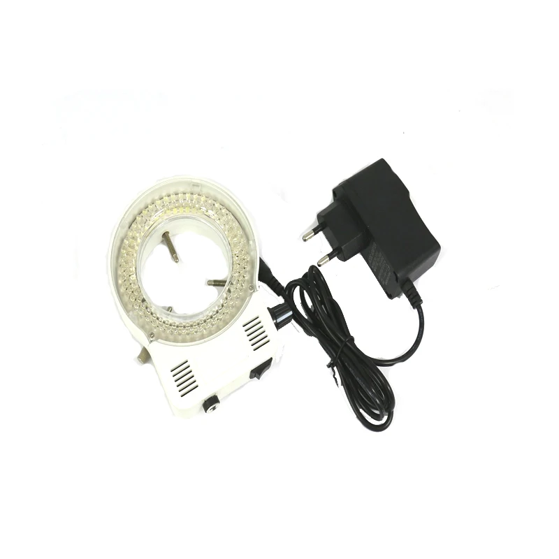 13MP HDMI VGA microscope camera 3.5X-90X Simul Focal trinocular stereo with 144 led ring light for Smartphone repair | Инструменты