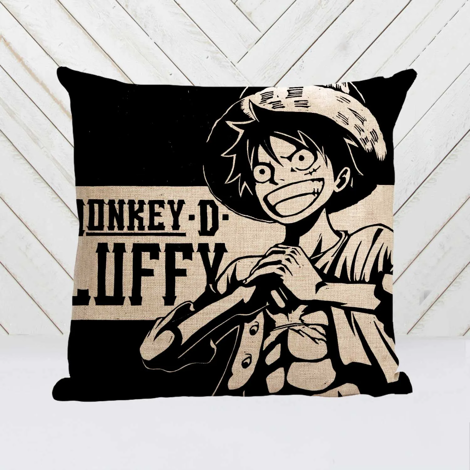 Популярная цельная наволочка в стиле аниме luffy ace zoro nami shanks красивая квадратная