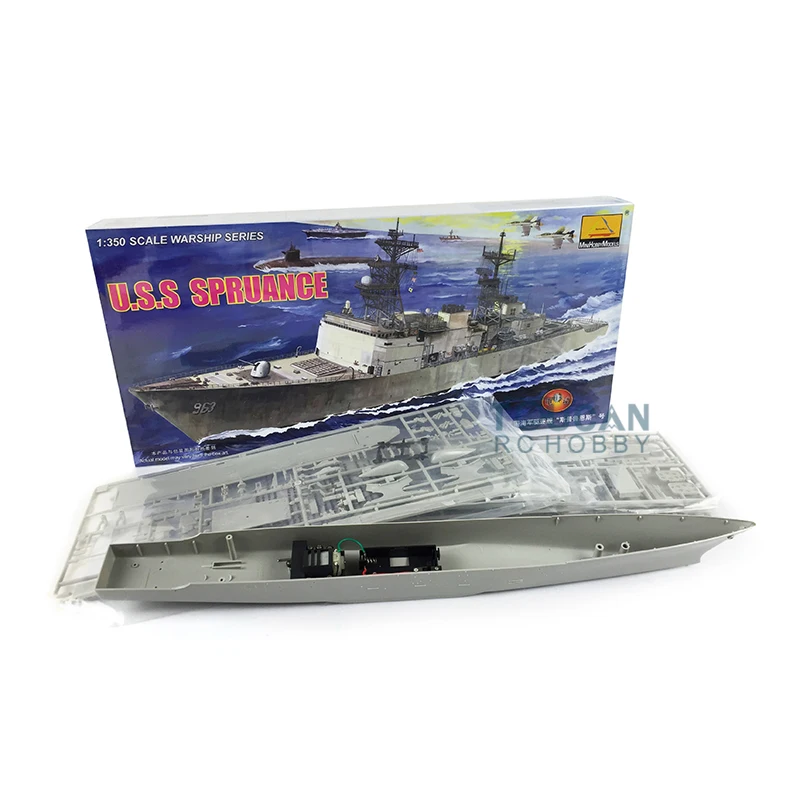 

Trumpeter 80703 1/350 Motor U.S.S Spruance Hill Modern Battleship Warship Model TH07624-SMT2