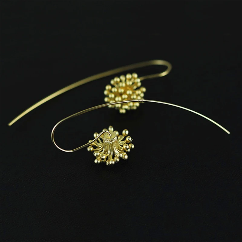 перфект качество прекрасный цветок серьги высокое ручная работа ювелирные