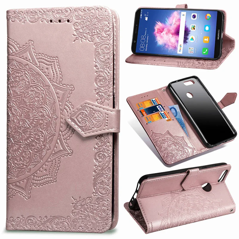 

PU Leather Capa Flip Cover For Coque Huawei Honor 9 Lite Case Smartphone Wallet Bag For Funda Huawei P Smart 2017 Case Capa