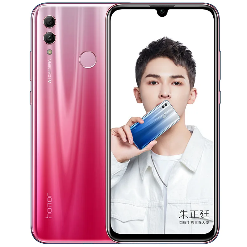 Honor 10 Lite мобильный телефон 6 21 &quotполный экран 3400 мАч Kirin 710 Восьмиядерный Android 9 OTA